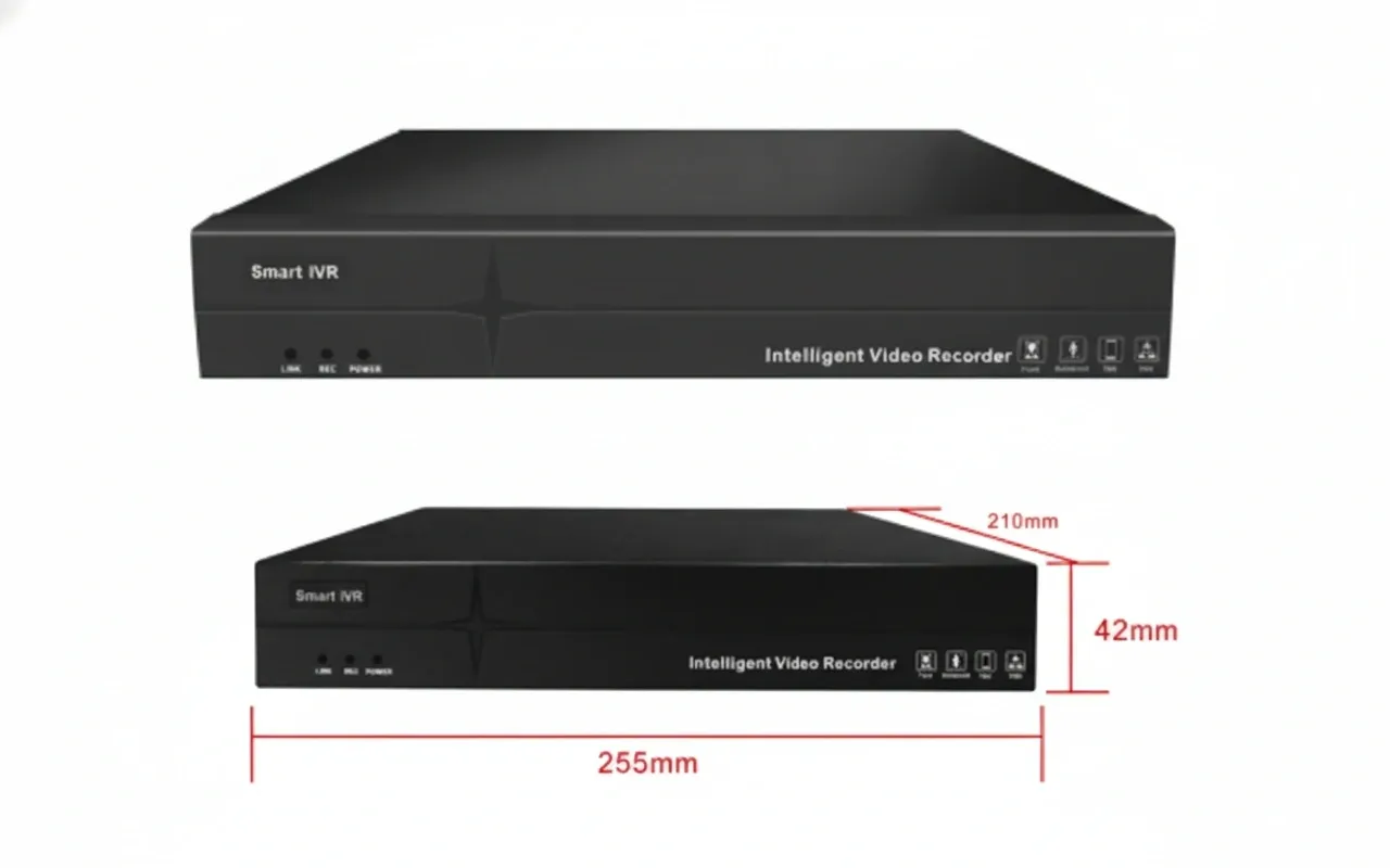 NVR10通道智能网络像机 10 canales 4K IB-1-10-A